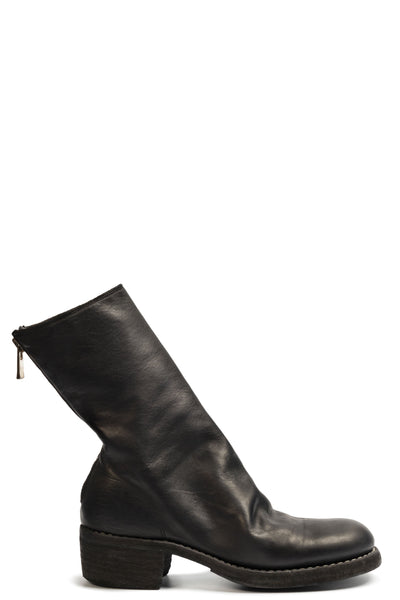 Guidi 788Z Black - Horse Leather Back Zip Boots | UJNG