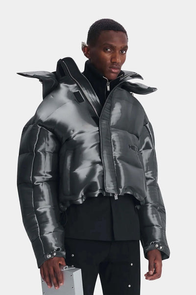 Heliot Emil Liquid Metal Down Jacket | UJNG
