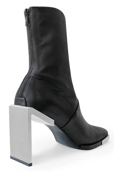 HELIOT EMIL アンクルハイブーツ Black Ankle-High Boots by HELIOT EMIL on Sale