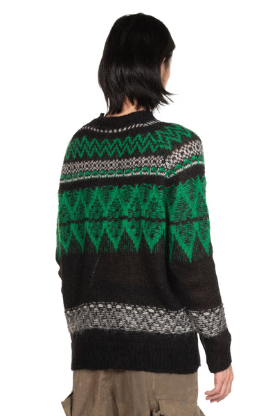 Andersson Bell Nordic Kid Mohair Raglan Sweater | UJNG