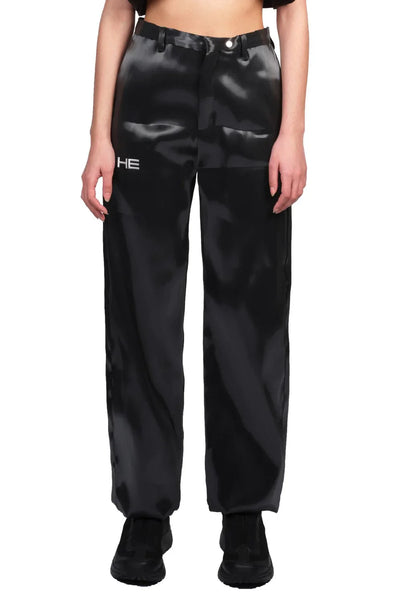 Heliot Emil Liquid Metal Suit Pants for Women | UJNG