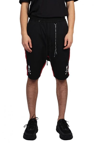 Mastermind World Black Skull Shorts for Men | UJNG