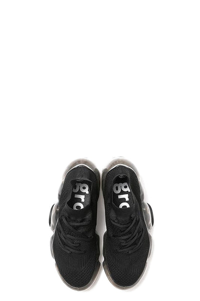 【美品】grounds「MOOPIE SCRATCH BLK」 26cm GROUNDS x Published Moopie Sneakers | Black | FARFETCH