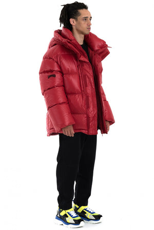 Juun. J AW18 Red Puffer Jacket