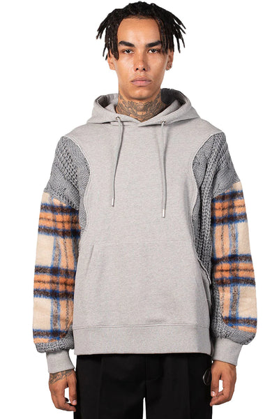 Fabric Contrast Antwerp Hoodie