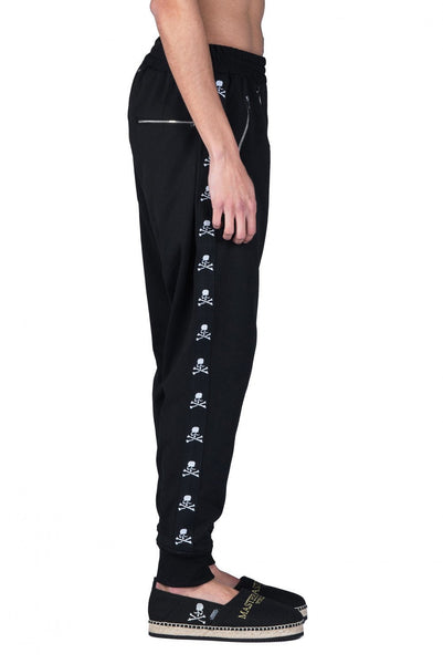black_skull_tape_track_pants_f