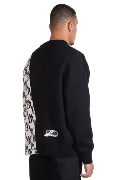 We11done Graphic Mix Logo Sweater | UJNG