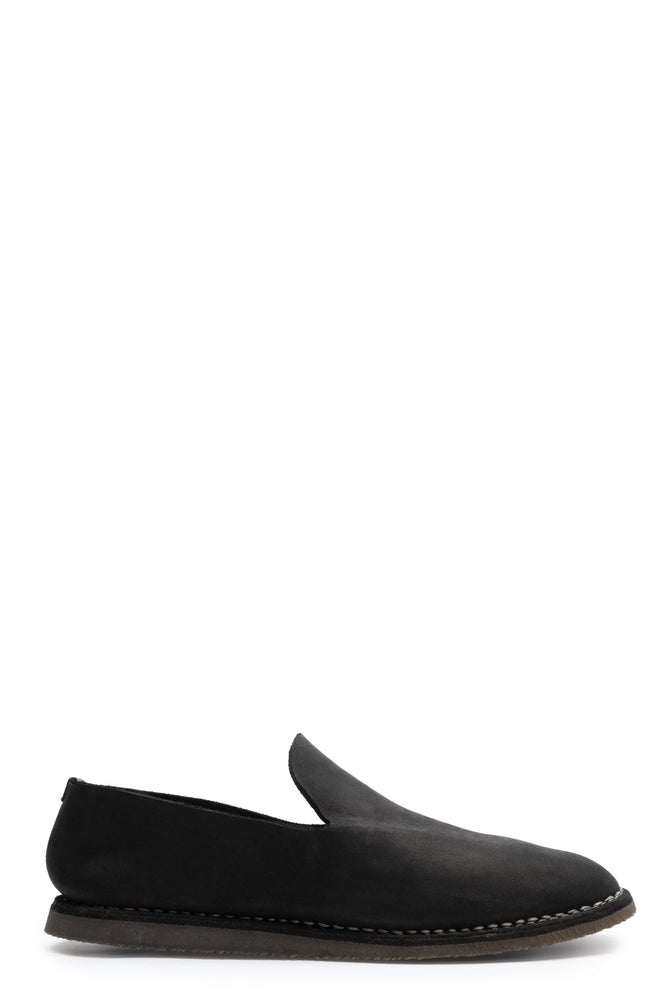 100P Calf Slip On Black