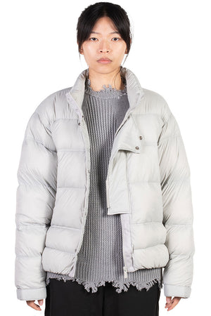 Grey Down Puffer Jacket