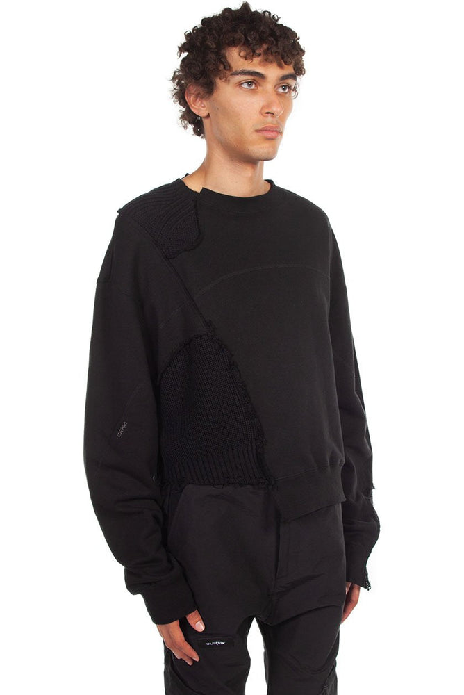 C2H4 Distressed Crewneck Sweatshirt