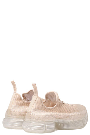 Grounds Interstellar Nude Clear Trainers