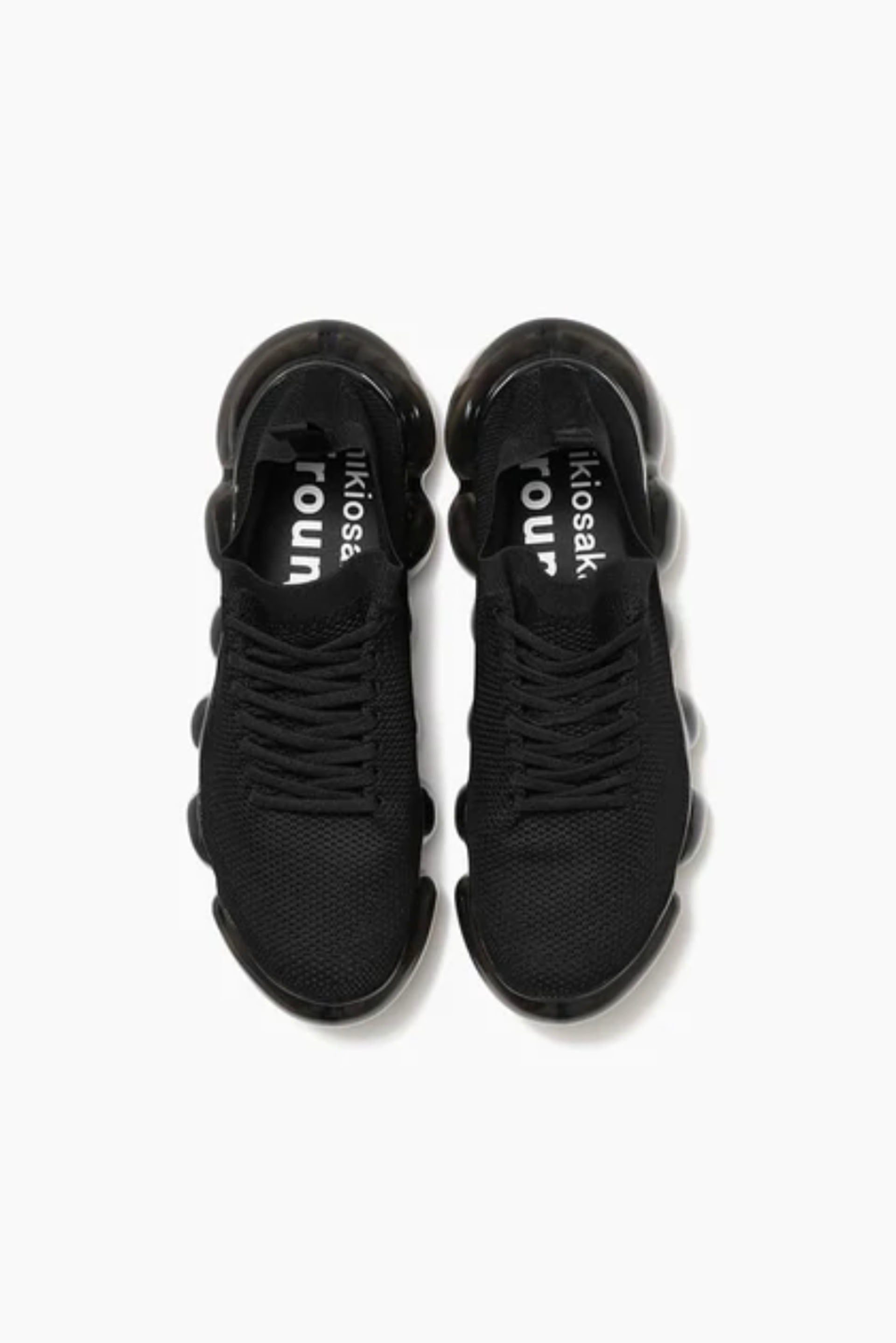 Grounds Jewelry Black Trainers - Mikio Sakabe | UJNG