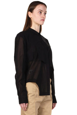 Heliot Emil Layered Sheer Shirt