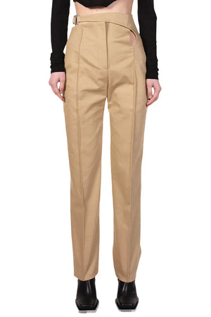 Heliot Emil Pants With Twisted Waistband