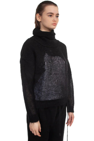 Isabel Benenato Double Gauge Turtleneck Knit