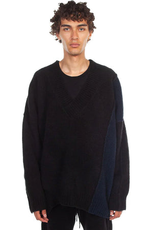 Isabel Benenato Knit Yak Sweater