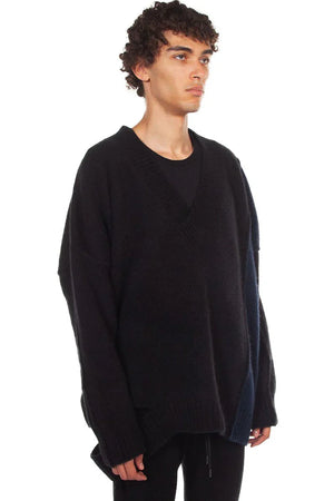 Isabel Benenato Knit Yak Sweater