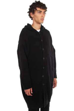 Isabel Benenato Hooded Coat