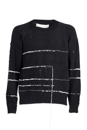 Isabel Benenato Striped Soft Touch Jumper