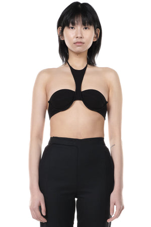 Oude Waag Black Strap Bra