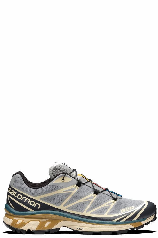 Salomon XT-6 Quarry / Bleached Sand / Cumin trainers