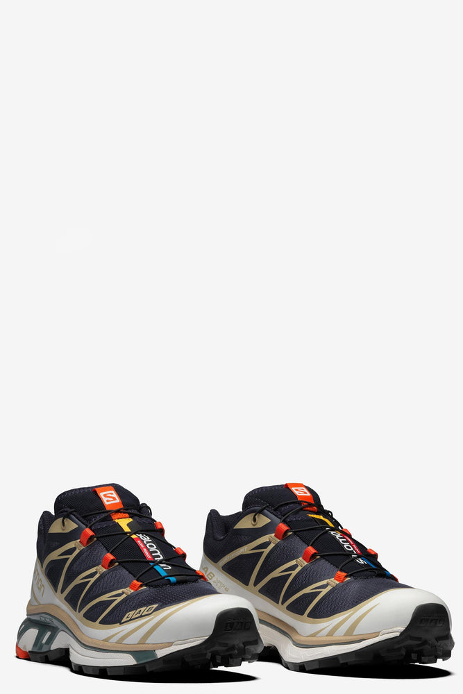 Salomon XT-6 India Ink / Safari / Red Orange