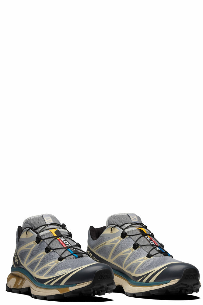 Salomon XT-6 Quarry / Bleached Sand / Cumin trainers