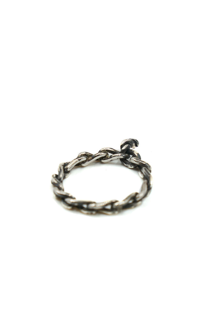 Twisted Silver Ring