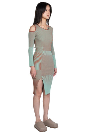 Andersson Bell Ellison Paneled Knit Dress