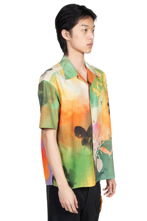 Andersson Bell Rhino Tie Dye Print Shirt 