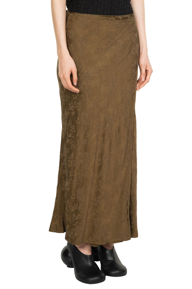 Antique Floral Wrap Skirt