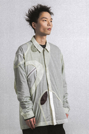 Banxian Multi-Patch Nylon Shirt