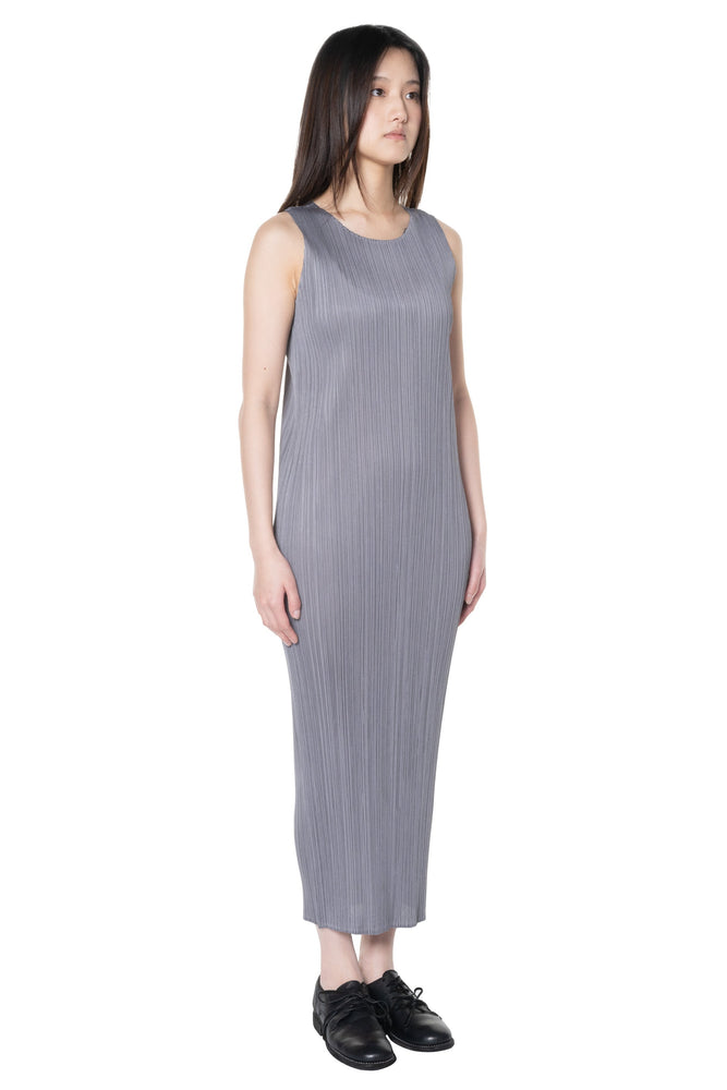 Basic Long Grey Dress