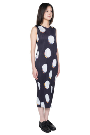 Bean Dots Dress White