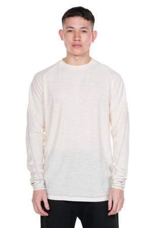 Beige Wool T-shirt