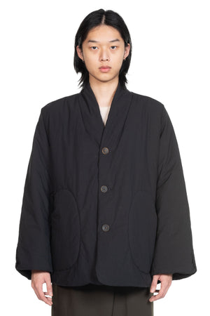 Kar Black Padded Cotton Jacket 