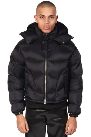 Heliot Emil Black Down Jacket