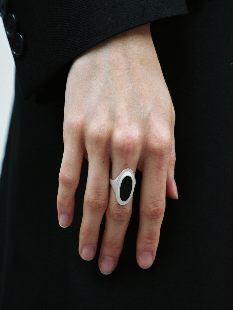 Black Mirror Lake Ring