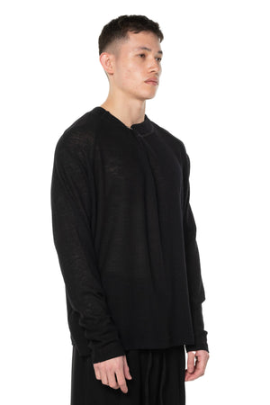 Black Neckless T-shirt