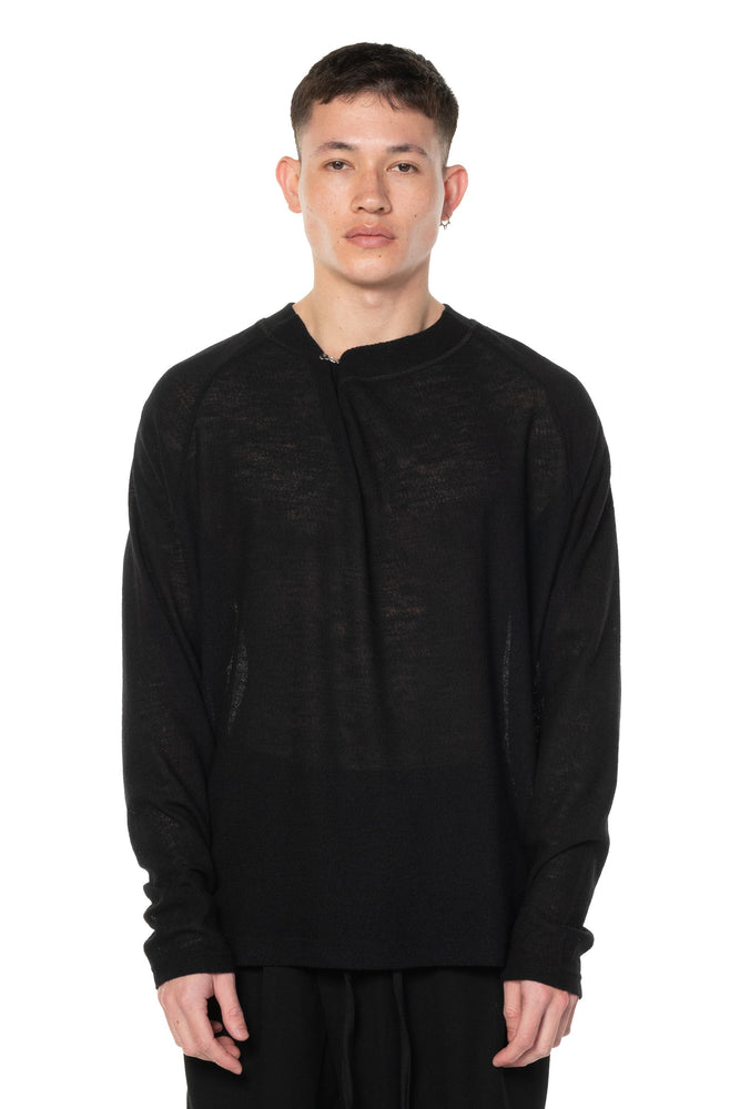 Black Neckless T-shirt