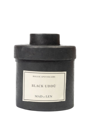 Mad et Len Black Uddu Candle