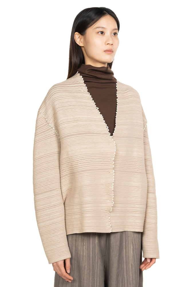 Cardigan Natural Milk