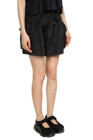 Cargo Flap Pocket Flare Shorts