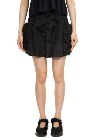 Cargo Flap Pocket Flare Shorts