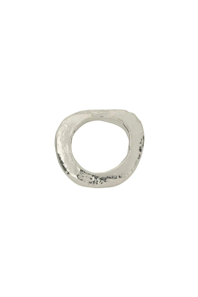 Cavern Single Silver Ring