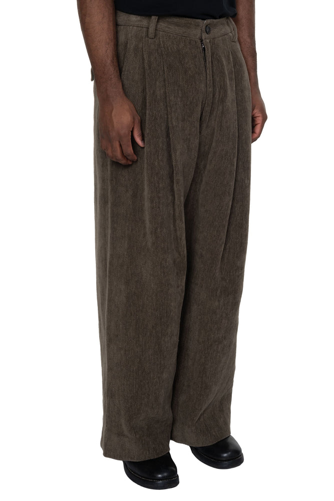Chenille Cloth Straight Leg Trousers