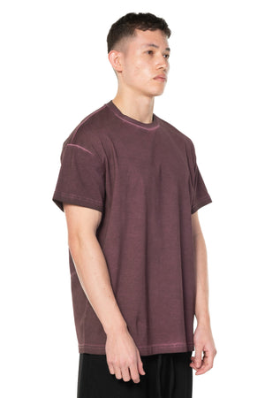 Chestnut Purple Garment Dyed T-shirt