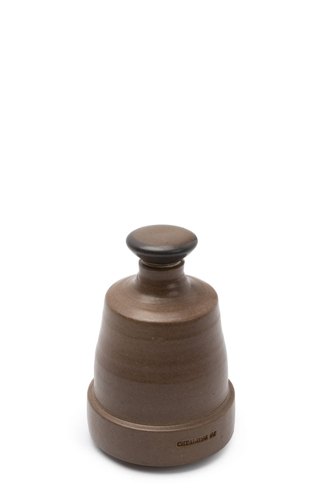 Chiahung Su Daitote Large Glazed Matt Brown