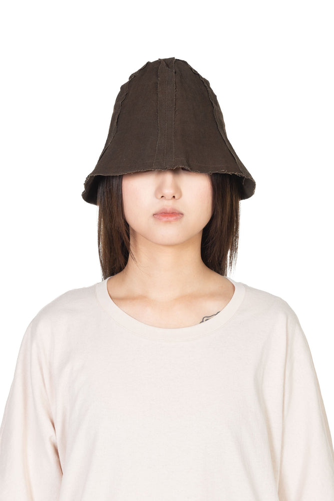 Cotton Hat Persimmon Dyed