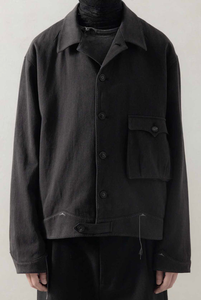 Cyclist Jacket Aged Black